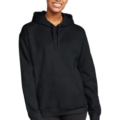 Hustle And Heart NC Embroidered Items Custom Script Font Embroidered Hooded Sweatshirt/Hoodie With Your Town/City And Zip Code