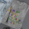 Hustle & Heart NC Bourbon Street We Don't Hide Crazy We Parade It Around Mardi Gras Graphic Tee