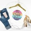 Hustle & Heart NC 5th Grade Crew Multicolor Circle - SUBLIMATION TRANSFER Transfers