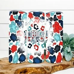 Hustle & Heart NC Tumbler Of The Week American Mama Completed 20oz Skinny Tumbler