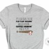 Hustle & Heart NC Baseball Yellin Coffee Drinkin Kinda Mom Graphic Tee Mascot Pride