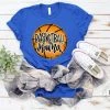 Hustle & Heart NC Basketball Mama Tee Basketball Designs