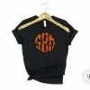 Hustle & Heart NC Basketball Monogram Basketball Designs