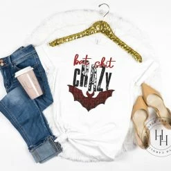 Hustle & Heart NC Bat Shit Crazy - SUBLIMATION TRANSFER Transfers