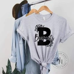 Hustle & Heart NC Bearcats Black Leopard Screenprint Transfer