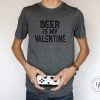 Hustle & Heart NC Beer Is My Valentine Graphic Tee