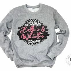 Hustle & Heart NC Belle's & Whistles Faux Glitter Leopard Circle Designs