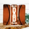 Hustle & Heart NC Best Dad Ever Basketball Completed 20oz Skinny Tumbler Tumbler Of The Week