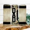 Hustle & Heart NC Best Dad Ever Completed 20oz Skinny Tumbler