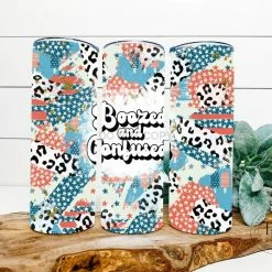 Hustle & Heart NC Boozed And Confused Completed 20oz Skinny Tumbler