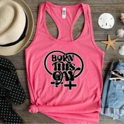 Hustle And Heart NC Born This Gay Pride Graphic Tee