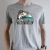 Hustle And Heart NC Born To Fish Forced To Work Graphic Tee Father's Day