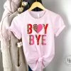 Hustle & Heart NC Boy Bye Graphic Tee Valentine's Day