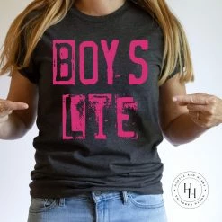 Hustle And Heart NC Burnbook Designs Boys Lie Burnbook Graphic Tee