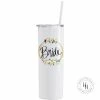 Hustle & Heart NC Tumbler Of The Week Bride Completed 20oz Skinny Tumbler
