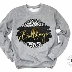 Hustle & Heart NC Bulldogs Black And Gold