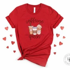 Hustle & Heart NC Caffeine Queen Graphic Tee