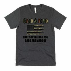 Hustle And Heart NC Camo & Ammo Graphic Tee