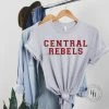 Hustle And Heart NC Faux Chenille And Glitter Letter Patch Tees Central Rebels Faux Chenille Letters Graphic Tee