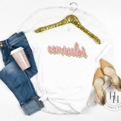 Hustle & Heart NC Transfers Counselor Retro - SUBLIMATION TRANSFER