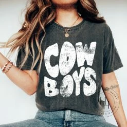 Hustle & Heart NC Transfers Cowboys Retro Screenprint Transfer