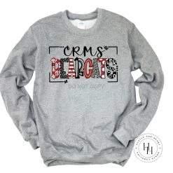 Hustle & Heart NC CRMS Bearcats Doodle Graphic Tee