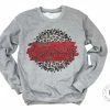 Hustle & Heart NC Dallas Legacy Faux Glitter Leopard Circle Designs