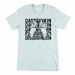 Hustle And Heart NC Father's Day Day Drinkin Graphic Tee