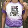 Hustle & Heart NC Dead Tired BLANK Mom - SUBLIMATION TRANSFER Transfers