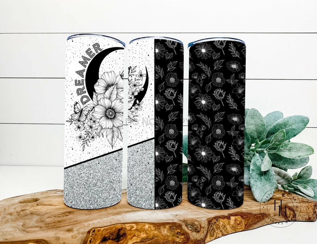 Hustle & Heart NC Dreamer Completed 20oz Skinny Tumbler Tumbler Of The Week