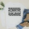 Hustle & Heart NC Eagles Vintage Checker Screenprint Transfer Transfers