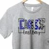 Hustle & Heart NC East Bay Eagles Doodle Graphic Tee