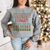 Hustle & Heart NC Festive Feminist Graphic Tee Christmas
