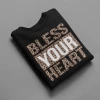 Hustle & Heart NC Bless Your Heart Valentine's Day Graphic Tee