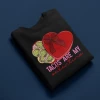 Hustle & Heart NC Tacos Are My Valentine Valentine's Day Graphic Tee