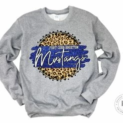 Hustle & Heart NC Fort Cobb Broxton Mustangs