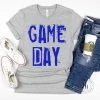 Hustle And Heart NC Burnbook Designs Game Day Blue Burnbook Graphic Tee