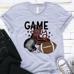 Hustle & Heart NC Game Day Cardinal Graphic Tee