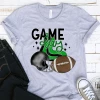 Hustle & Heart NC Game Day Green Graphic Tee