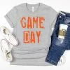 Hustle And Heart NC Burnbook Designs Game Day Orange Burnbook Graphic Tee