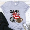Hustle & Heart NC Game Day Red Graphic Tee Mascot Pride