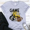 Hustle & Heart NC Game Day Yellow Graphic Tee Mascot Pride