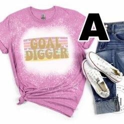 Hustle & Heart NC Transfers Goal Digger - SUBLIMATION TRANSFER