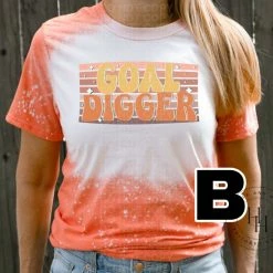 Hustle & Heart NC Transfers Goal Digger - SUBLIMATION TRANSFER