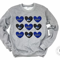 Hustle & Heart NC Valentine's Day Gophers Conversation Heart Graphic Tee