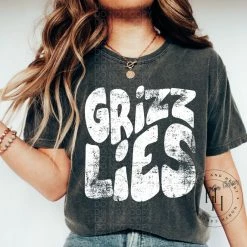 Hustle & Heart NC Grizzlies Retro Screenprint Transfer Transfers