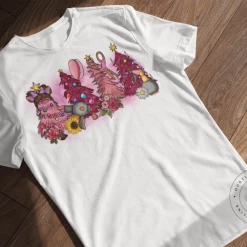 Hustle & Heart NC Hairstylist Christmas Tree - SUBLIMATION TRANSFER Transfers