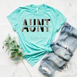 Hustle & Heart NC Customizable Name Tees Half Leopard Customizable Graphic Tee