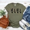 Hustle & Heart NC Customizable Name Tees Half Leopard Customizable NANA Graphic Tee