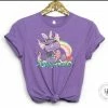 Hustle & Heart NC Happy Easter Purple Dragon Graphic Tee